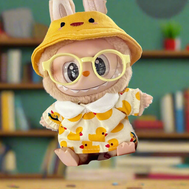 POP MART Labubu Duckie Day Outfit – Sunshine
