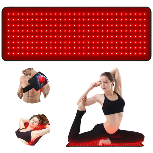 InfraGlow 360 – Wearable Red Light Recovery Mat