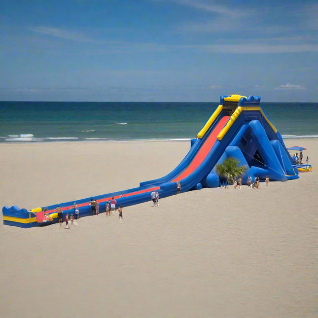 Huge Water Slide Inflatable,Inflatable Giant Water Slide,Beach Large Water Slide For Sale